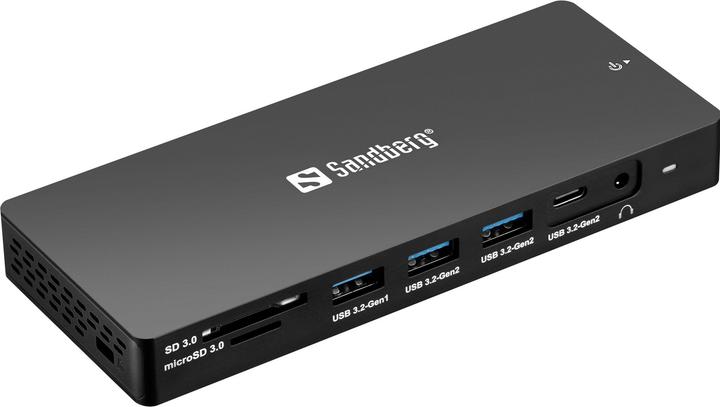Produktbild Sandberg USB-C 13in1 DockingStation Pro (USB-C, 4 Ports)