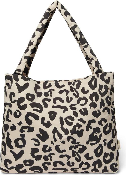 Actual product image Studio Noos Shopper "Holy Cow Puffy Mom Bag" beige small patterned