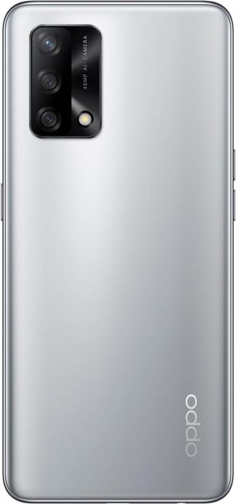 Produktbild OPPO A74 (128 GB, Space Silver, 6.50", Dual SIM, 48 Mpx, 5G)