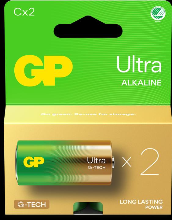 Image du produit GP Batteries GP 14AU-U2 A21 / LR14 / C Pile Ultra (2 pcs, C)