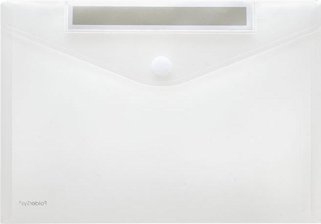 Actual product image Foldersys Index folder For paper format: DIN A4 landscape Material: Polypropylene Colour: transparent (A4)
