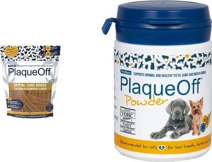 Immagine prodotto Tommi CZ PlaqueOff - Ossi dentali di pollo e zucca 480gr - (721.0045) (1 pz., 480 g)