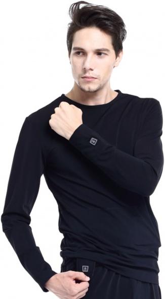 Glovii GJ1S Shirt/Top Bluse Rundhals Langärmlig Elastan, Polyester (S)