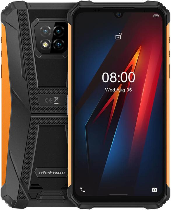 Ulefone Armor 8 (64 GB, Orange, 6.10", Dual SIM, 16 Mpx, 4G)