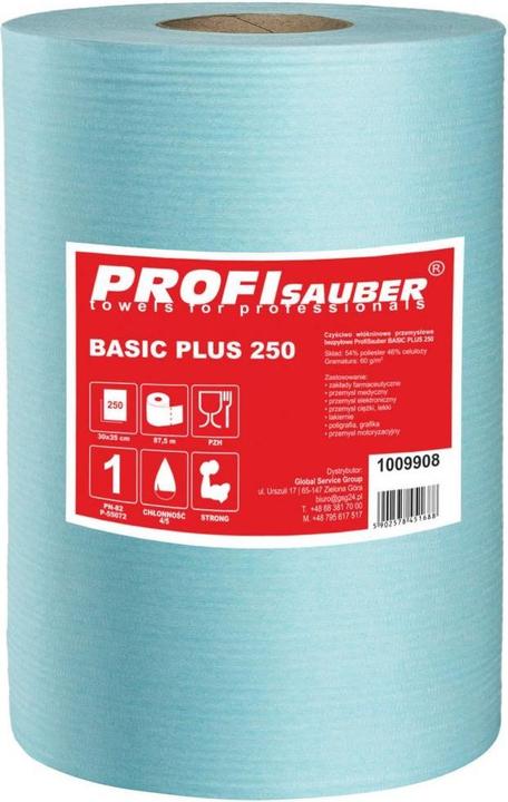Image du produit Profi Sauber Chiffon de nettoyage industriel non tissé et sans poussière ProfiSauber BASIC PLUS 250