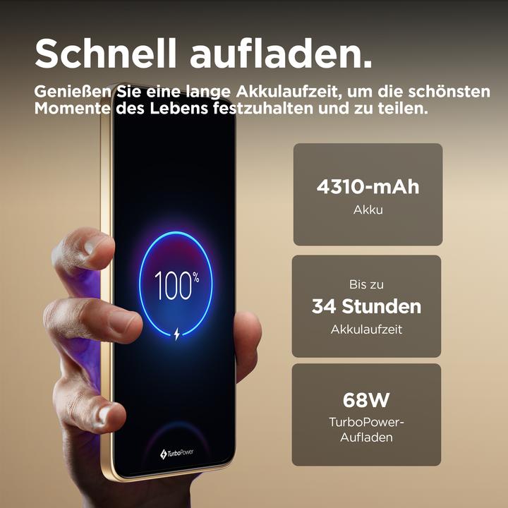 Actual product image Motorola Edge 50 Neo (512 GB, PANTONE Latte, 6.34", Dual SIM, 50 Mpx, 5G)