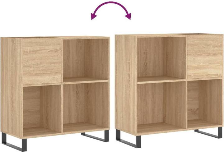 Immagine prodotto VidaXL Plattenschrank Sonoma-Eiche 84,5x38x89 cm Holzwerkstoff