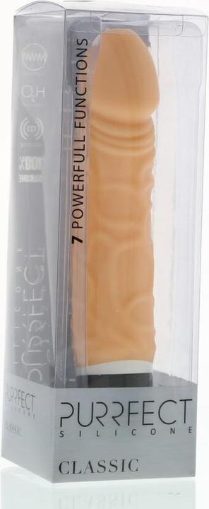 Actual product image Seven Creations Purrfect Silicone Classic 6.5 Inch Flesh
