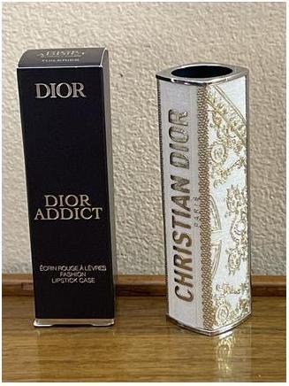 Productafbeelding Dior Christian Addict Lipstick Etui Vakantie Int23 (Goud, Wit)