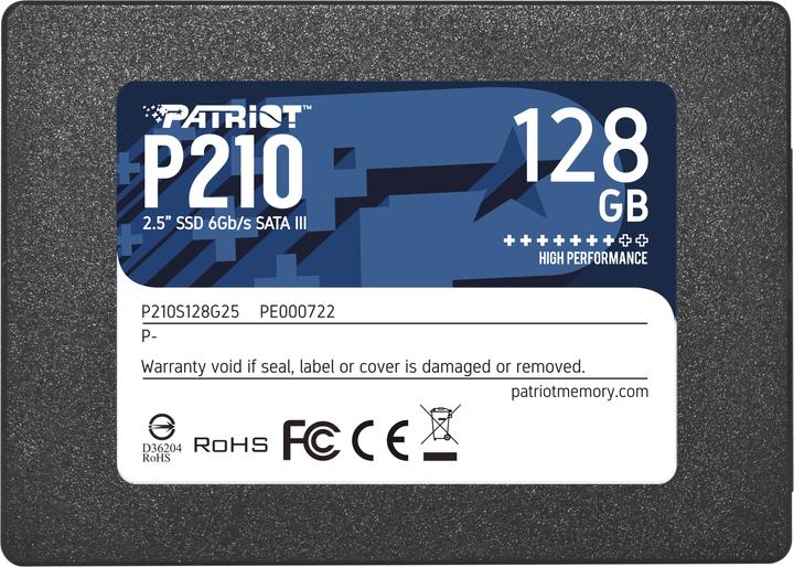 Produktbild Patriot P210 Serial ATA III (128 GB, 2.5")