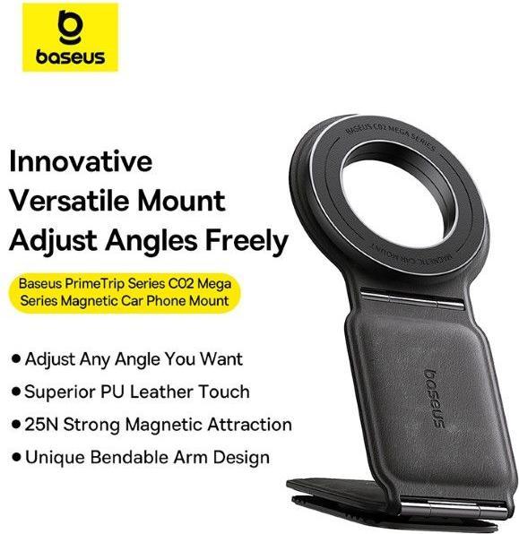 Actual product image Baseus PrimeTrip Series Magnetic Car Mount