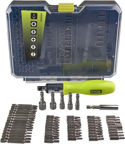 Actual product image Ryobi RAK59SD Hand screwdriver set Offset screwdriver