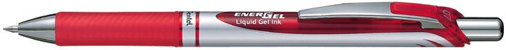 Pentel EnerGel Xm (Red, Silver, 1 x)