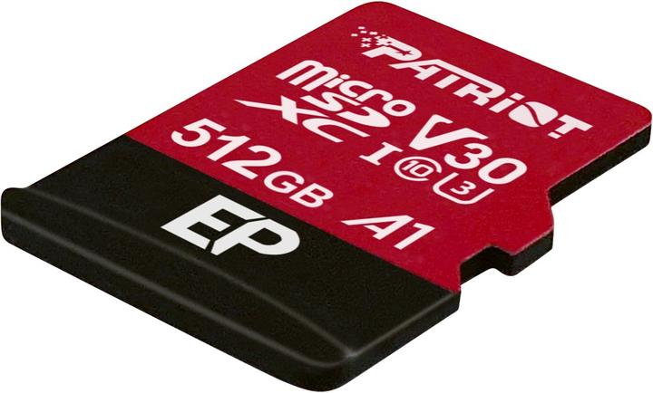 Image du produit Patriot EP V30 Speicherkarte MicroSDXC (512 Go, microSDXC, U3, UHS-I)