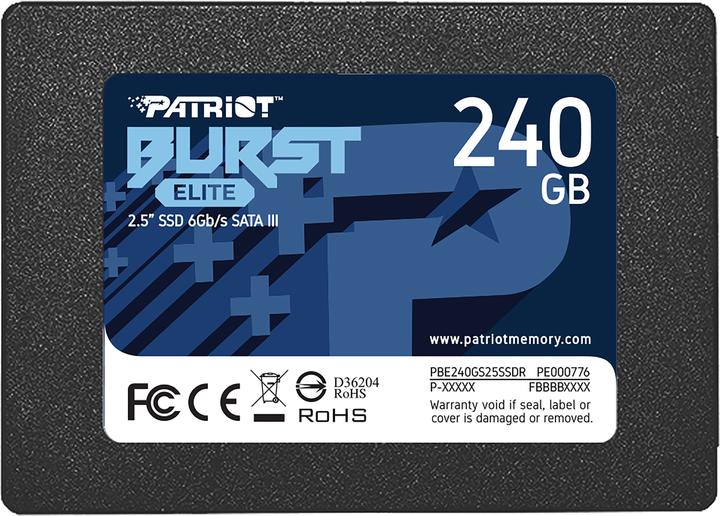 Image du produit Patriot Burst Elite (240 Go, 2.5")