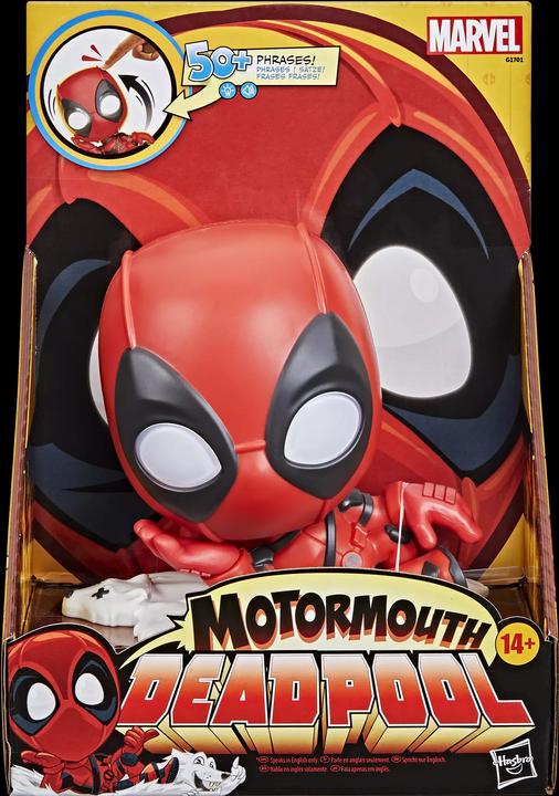 Actual product image Hasbro Marvel Electronic Figure Motormouth Deadpool 13 cm