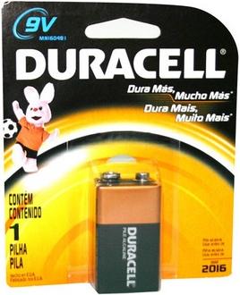 Actual product image Duracell 6LR61 (1 pcs., 9V Block)