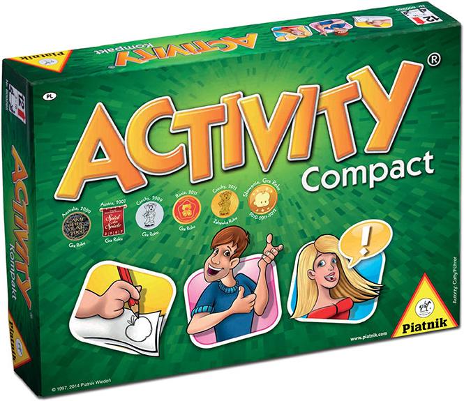 Actual product image Piatnik Activity Compact trading card game (Polish)