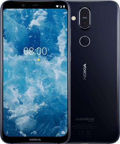 Nokia 8.1 (64 GB, Blue, 6.18", Hybrid Dual SIM, 13 Mpx, 4G)