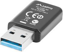 Produktbild Lanberg NC-1200-WI Netzwerkkarte WLAN 5000 Mbit/s (USB)