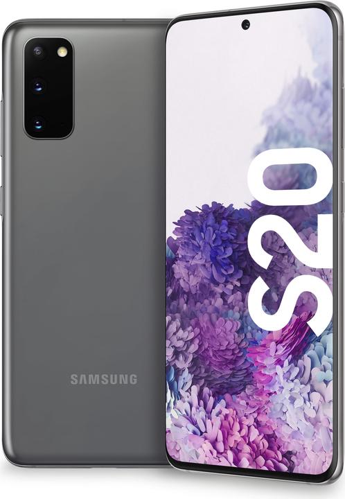 Image du produit Samsung Galaxy S20 EE Enterprise Edition UE (128 Go, Cosmic grey, 6.20", Double SIM hybride + eSIM, 64 Mpx, 4G)