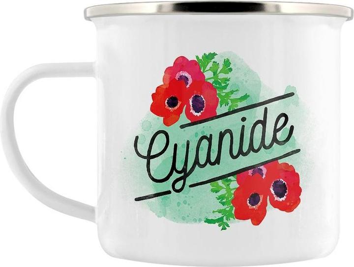Image du produit Deadly Detox Gobelet en émail avec inscription Cyanide