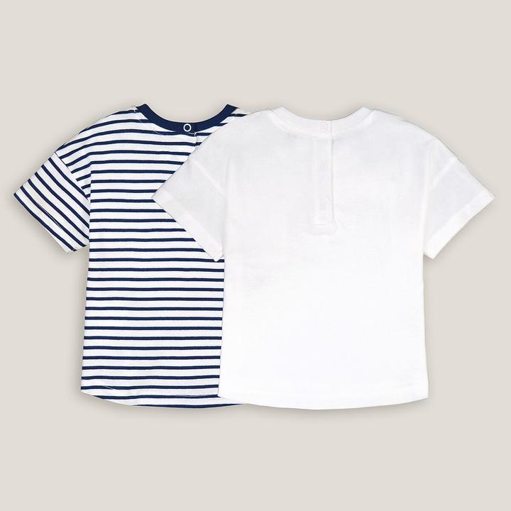 Image du produit La Redoute Collections Lot de 2 t-shirts (86)