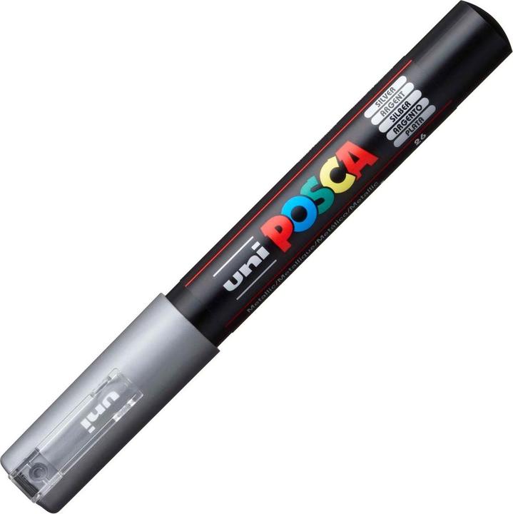 Produktbild Posca Marker PC-1M Rundspitze (Silber, 0.70 mm, 1 x)