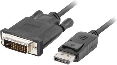 Immagine prodotto Lanberg CA-DPDV-10CU-0030-BK Cavo video adattatore DisplayPort DVI-D (3 m, DisplayPort)