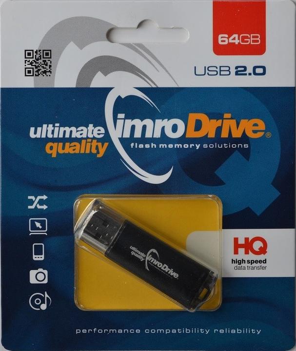 Actual product image IMRO BLACK/64GB USB flash drive USB Type-A 2.0 - 64 GB (64 GB, USB-A)