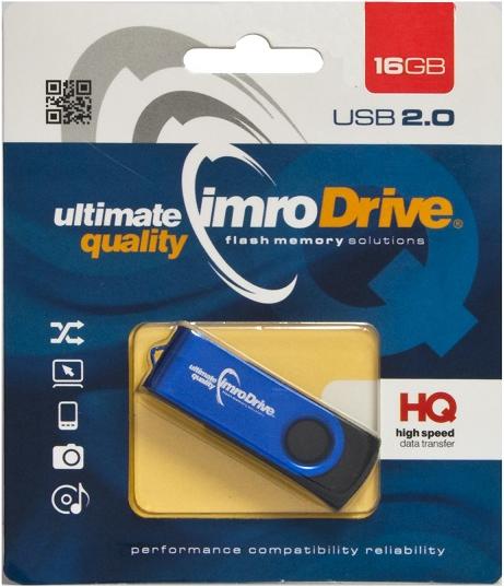 Produktbild IMRO AXIS/16GB USB USB flash drive USB Type-A 2.0 Blue - 16 GB (16 GB, USB-A)
