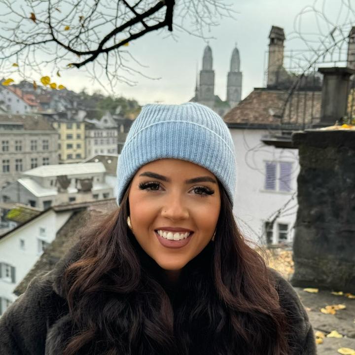 Prima Ballerina Kaschmir-Merinowolle-Beanie Hellblau