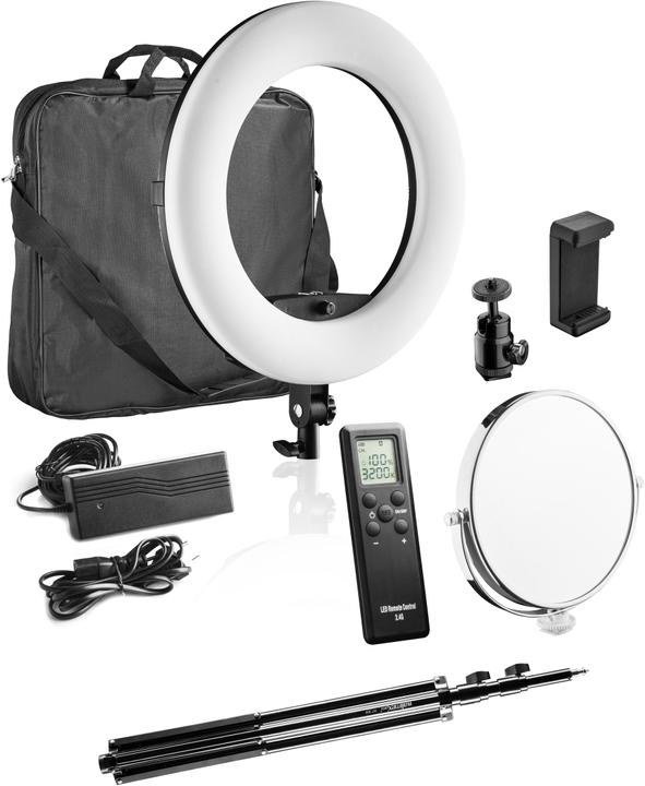 Produktbild Walimex Medow 960 Pro Set inkl. Lampenstativ (Ringleuchte)