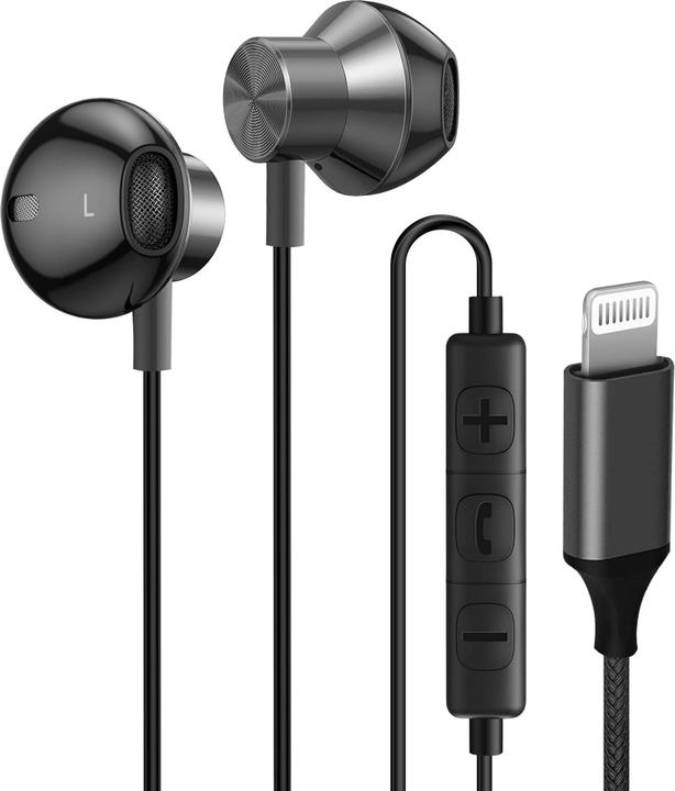 Produktbild LinQ Wired Lightning Earphones Semi-intra-auricular (Kabelgebunden)