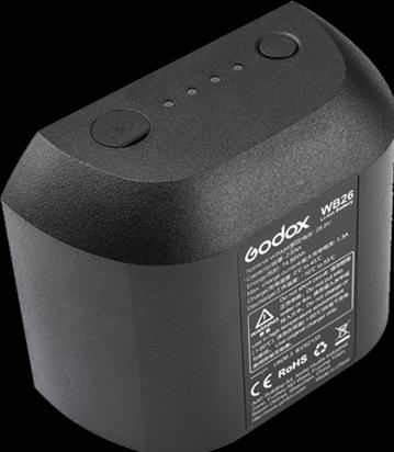Actual product image Godox WB26 (Flash unit battery)