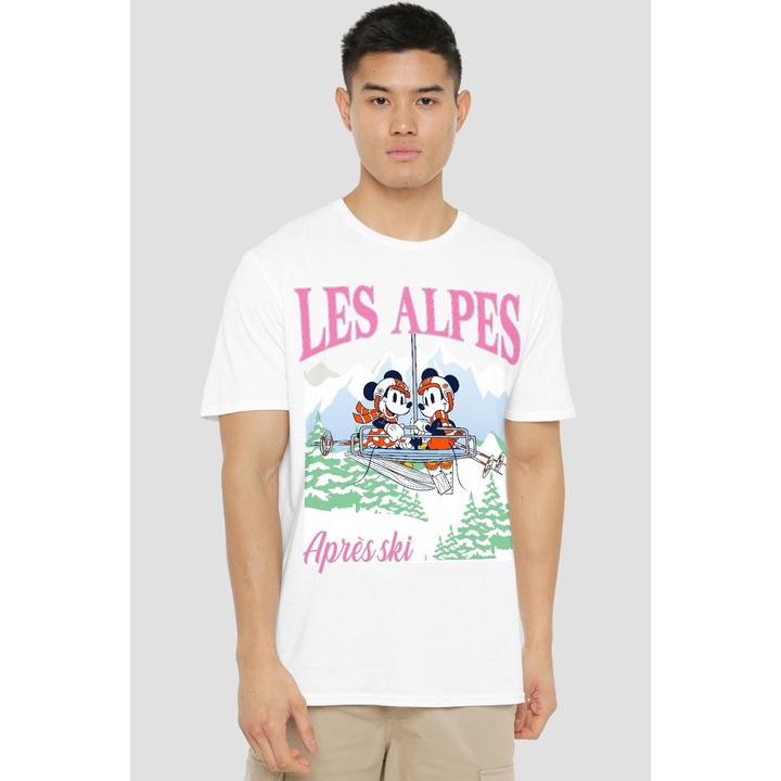 Immagine prodotto Disney Les Alpes Maglietta Topolino Uomo (M)