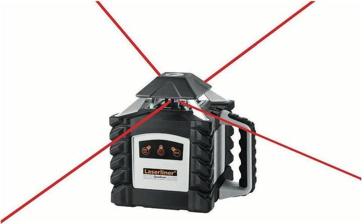 Battery charger, Batteries, Carrying cases, High-performance battery, Rotating laser, Universal holder, Remote control, Battery case, SensoLite 410 receiver