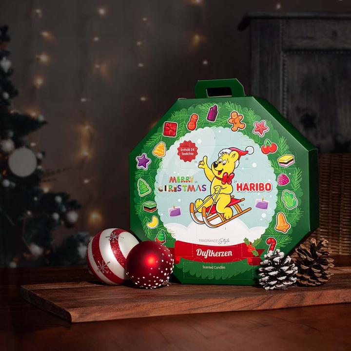 Image du produit Balthasar Adventskalender Haribo Assortiert, Motive: Ohne Motiv
