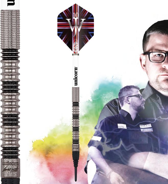 Unicorn Premier 2022 James Wade Soft Darts (20 g)