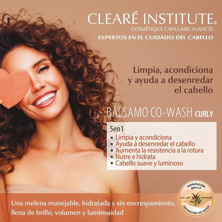 Produktbild Clearé Institute Co-Wash Curly Balsam für definierte Locken Feuchtigkeit und Glanz 330ml (330 ml)