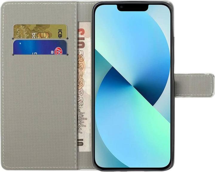 Immagine prodotto Cover-Discount iPhone 15 - Custodia in pelle cover farfalla bianca (Apple iPhone 15)