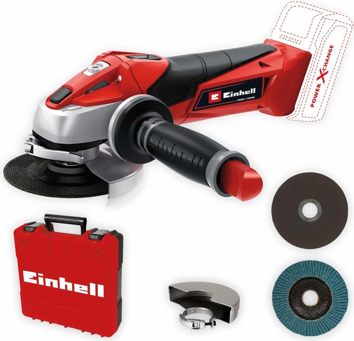 Einhell Akku-Winkelschleifer TE-AG 18/115 Li Kit (1x 4,0 Ah)
