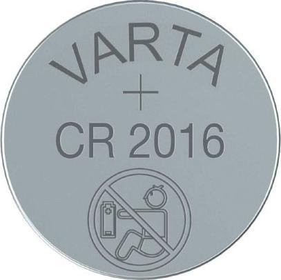 Produktbild Varta Batterie CR2016, 20 Stück lose verpackt im 20er Tray (20 Stk., CR2016, 85 mAh)
