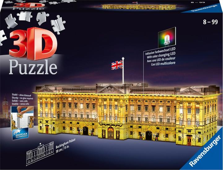 Image du produit Ravensburger Le palais de Buckingham la nuit (216 pièces)