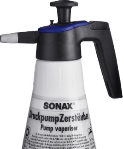 Actual product image Sonax Pressure pump sprayer for acid/alkaline products (1.25 l)