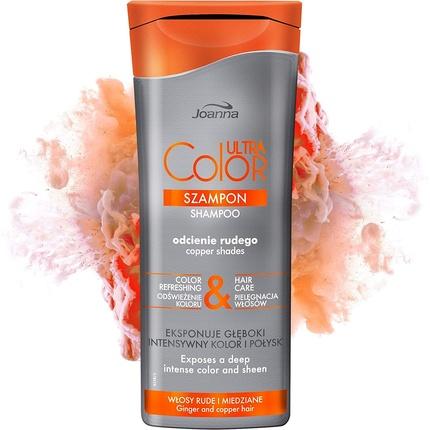 Actual product image Joanna Ultra Colour Shampoo For Red And Copper Hair 200Ml (200 ml, Liquid shampoo)