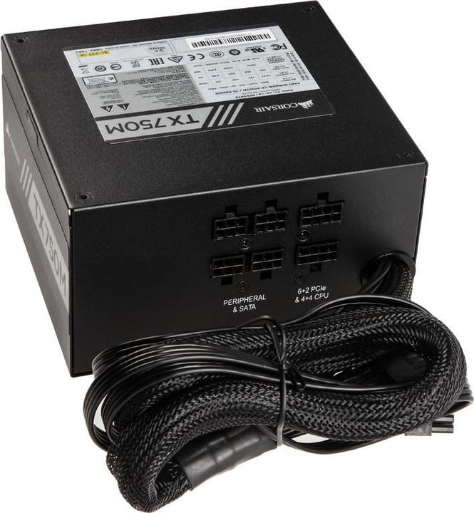 Actual product image Corsair Tx750m (750 W)
