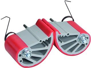 Actual product image Schwaiger Eccentric pressure jaws red for plate carrier UNI