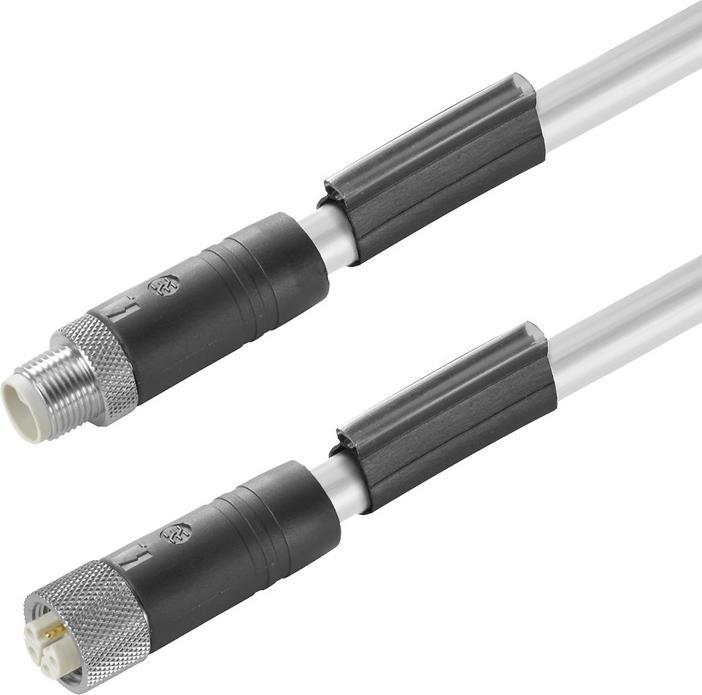 Produktbild Weidmüller Sensor-Aktor-Leitung,Verbindungsleitung, M12/M12, 5, 1 m SAIL-M12GM12G-L-10PGR -