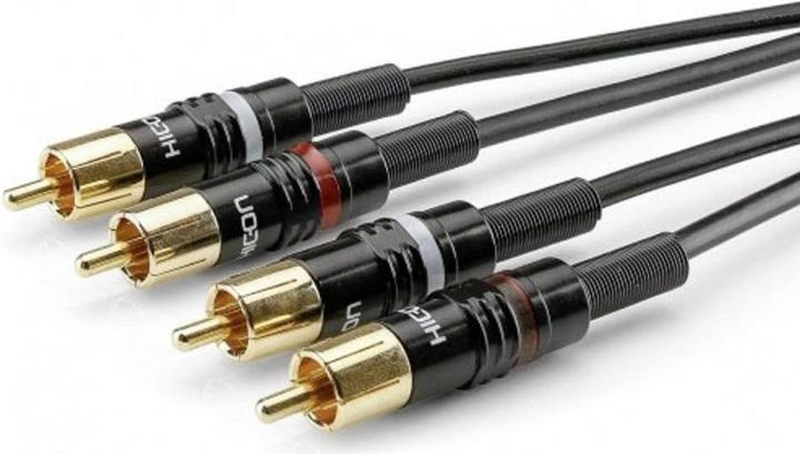 Sommer Cable HBP-C2-0300 Jack / RCA audio connection cable (2x RCA plug - (3 m, Cinch)